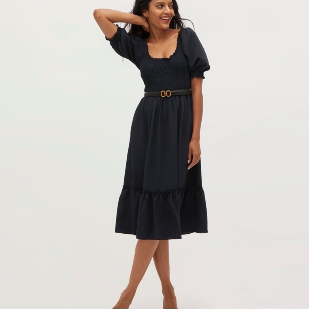 Hill House crepe Louise nap dress medium nwt